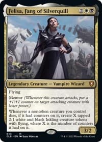 Felisa, Fang of Silverquill - Commander Legends: Battle for Baldur's Gate - Magic: The Gathering card