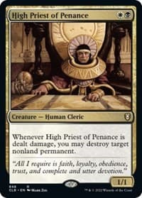High Priest of Penance - Commander Legends: Battle for Baldur's Gate - Magic: The Gathering card