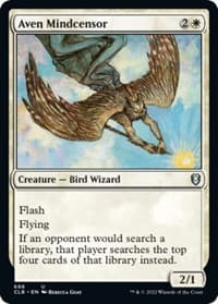Aven Mindcensor - Commander Legends: Battle for Baldur's Gate - Magic: The Gathering card