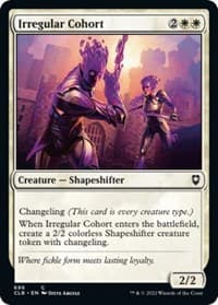 Irregular Cohort - Commander Legends: Battle for Baldur's Gate - Magic: The Gathering card