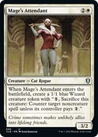 Mage's Attendant - Commander Legends: Battle for Baldur's Gate - Magic: The Gathering card