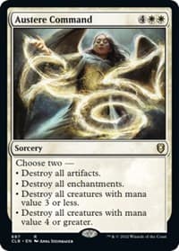 Austere Command - Commander Legends: Battle for Baldur's Gate - Magic: The Gathering card