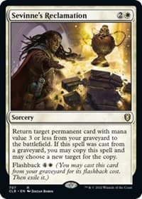 Sevinne's Reclamation - Commander Legends: Battle for Baldur's Gate - Magic: The Gathering card
