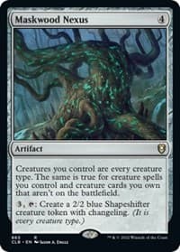Maskwood Nexus - Commander Legends: Battle for Baldur's Gate - Magic: The Gathering card