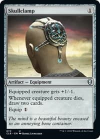 Skullclamp - Commander Legends: Battle for Baldur's Gate - Magic: The Gathering card