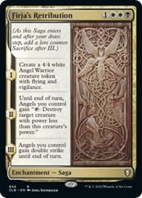 Firja's Retribution - Commander Legends: Battle for Baldur's Gate - Magic: The Gathering card