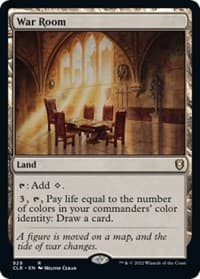 War Room - Commander Legends: Battle for Baldur's Gate - Magic: The Gathering card