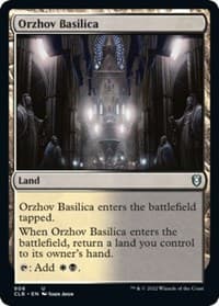 Orzhov Basilica - Commander Legends: Battle for Baldur's Gate - Magic: The Gathering card