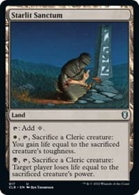 Starlit Sanctum - Commander Legends: Battle for Baldur's Gate - Magic: The Gathering card