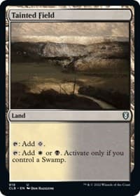 Tainted Field - Commander Legends: Battle for Baldur's Gate - Magic: The Gathering card
