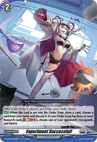 Experiment Successful! - D-BT05: Triumphant Return of the Brave Heroes - Cardfight Vanguard card