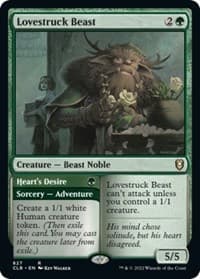 Lovestruck Beast - Commander Legends: Battle for Baldur's Gate - Magic: The Gathering card
