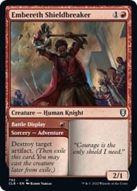 Embereth Shieldbreaker - Commander Legends: Battle for Baldur's Gate - Magic: The Gathering card