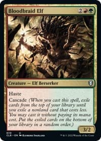 Bloodbraid Elf - Commander Legends: Battle for Baldur's Gate - Magic: The Gathering card