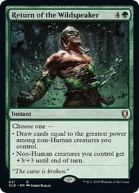 Return of the Wildspeaker - Commander Legends: Battle for Baldur's Gate - Magic: The Gathering card