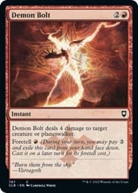 Demon Bolt - Commander Legends: Battle for Baldur's Gate - Magic: The Gathering card