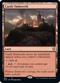 Castle Embereth - Commander Legends: Battle for Baldur's Gate - Magic: The Gathering card