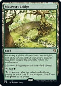 Mosswort Bridge - Commander Legends: Battle for Baldur's Gate - Magic: The Gathering card