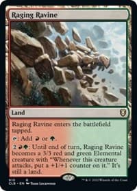 Raging Ravine - Commander Legends: Battle for Baldur's Gate - Magic: The Gathering card