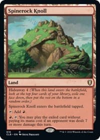 Spinerock Knoll - Commander Legends: Battle for Baldur's Gate - Magic: The Gathering card