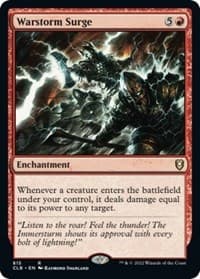 Warstorm Surge - Commander Legends: Battle for Baldur's Gate - Magic: The Gathering card