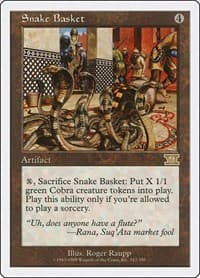 Snake Basket - Classic Sixth Edition - Magic: The Gathering card