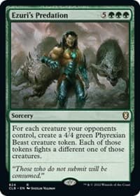 Ezuri's Predation - Commander Legends: Battle for Baldur's Gate - Magic: The Gathering card