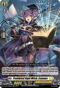 Prohibited Sight Witch, Erunmes - D-BT05: Triumphant Return of the Brave Heroes - Cardfight Vanguard card