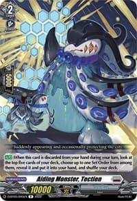 Aiding Monster, Tectien - D-BT05: Triumphant Return of the Brave Heroes - Cardfight Vanguard card