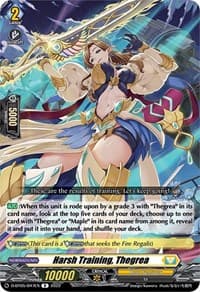 Harsh Training, Thegrea - D-BT05: Triumphant Return of the Brave Heroes - Cardfight Vanguard card