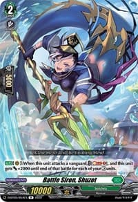 Battle Siren, Shuzet - D-BT05: Triumphant Return of the Brave Heroes - Cardfight Vanguard card