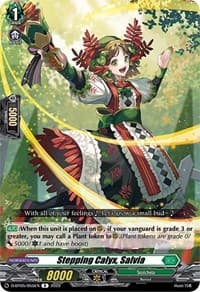 Stepping Calyx, Salvia - D-BT05: Triumphant Return of the Brave Heroes - Cardfight Vanguard card