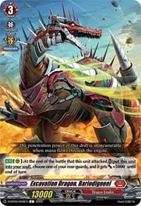 Excavation Dragon, Bariodigneel - D-BT05: Triumphant Return of the Brave Heroes - Cardfight Vanguard card