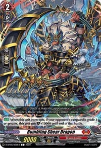 Rumbling Shear Dragon - D-BT05: Triumphant Return of the Brave Heroes - Cardfight Vanguard card