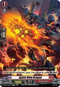Ignite Blow Dragon - D-BT05: Triumphant Return of the Brave Heroes - Cardfight Vanguard card