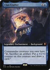 Clan Crafter (Extended Art) - Commander Legends: Battle for Baldur's Gate - Magic: The Gathering card