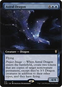 Astral Dragon (Extended Art) - Commander Legends: Battle for Baldur's Gate - Magic: The Gathering card