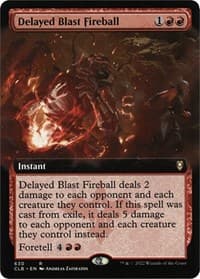 Delayed Blast Fireball (Extended Art) - Commander Legends: Battle for Baldur's Gate - Magic: The Gathering card