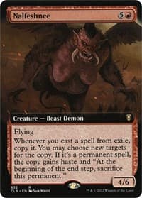 Nalfeshnee (Extended Art) - Commander Legends: Battle for Baldur's Gate - Magic: The Gathering card
