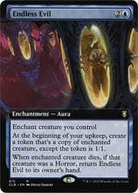 Endless Evil (Extended Art) - Commander Legends: Battle for Baldur's Gate - Magic: The Gathering card