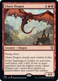 Chaos Dragon - Commander Legends: Battle for Baldur's Gate - Magic: The Gathering card