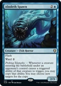 Aboleth Spawn - Commander Legends: Battle for Baldur's Gate - Magic: The Gathering card