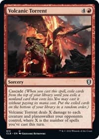 Volcanic Torrent - Commander Legends: Battle for Baldur's Gate - Magic: The Gathering card