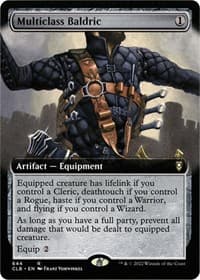 Multiclass Baldric (Extended Art) - Commander Legends: Battle for Baldur's Gate - Magic: The Gathering card