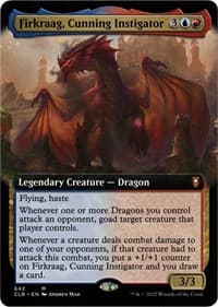 Firkraag, Cunning Instigator (Extended Art) - Commander Legends: Battle for Baldur's Gate - Magic: The Gathering card
