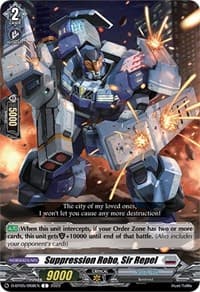Suppression Robo, Sir Repel - D-BT05: Triumphant Return of the Brave Heroes - Cardfight Vanguard card