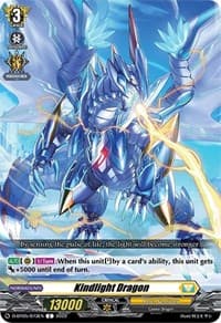 Kindlight Dragon - D-BT05: Triumphant Return of the Brave Heroes - Cardfight Vanguard card