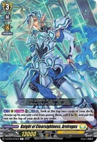 Knight of Clearsightness, Arviragus - D-BT05: Triumphant Return of the Brave Heroes - Cardfight Vanguard card