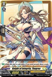 Knight of Integrity, Thegrea - D-BT05: Triumphant Return of the Brave Heroes - Cardfight Vanguard card