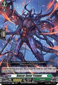 Rancor Spear Trooper - D-BT05: Triumphant Return of the Brave Heroes - Cardfight Vanguard card